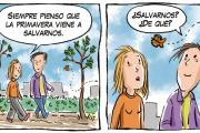 La primavera salva la nueva tira de Chelo Candia en el Voy