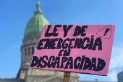 El Gobierno promulgó Emergencia en Discapacidad, pero suspendió su aplicación