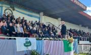 Bolívar: Erreca reclamó por los caminos rurales en la Expo Ganadera