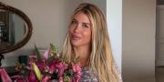 Wanda Nara sorprendió con flores amarillas y un asado que juntó a Maxi López y Martín Migueles