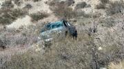 Accidente en Ruta 14: una mujer volcó en el acceso norte a Bajada del Agrio
