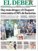 Portadas de los periódicos de Bolivia del lunes 22 de septiembre del 2025