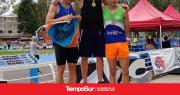 Santiago Guidetti obtuvo el 1° puesto y medalla de oro en los 100mts llanos