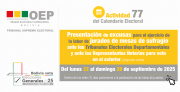 TSE activa plataforma virtual para que jurados electorales elegidos para la segunda vuelta electoral presenten sus excusas