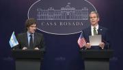 Contundente apoyo de EEUU al programa económico de Milei, que hoy se reúne con Trump en Nueva York