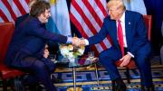 Javier Milei llegó a Estados Unidos para reunirse con Donald Trump
