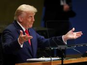 Donald Trump regresó a la Asamblea General en Nueva York: Los que quieren la paz deben unirse en un solo mensaje: 'liberen los rehenes'