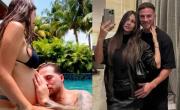 Felicidad plena: nació Alaia, la hija de Alexis Mac Allister y Ailén Cova
