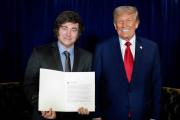 “Nunca los defraudará”: el contundente apoyo de Donald Trump a Javier Milei para las elecciones 2027