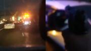 Impresionante persecución policial en Acceso Oeste: así detuvieron al ladrón