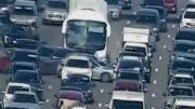 Video: el momento exacto del choque múltiple en la General Paz