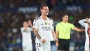 Tarde soñada para Franco Mastantuono: marcó su primer gol con el Real Madrid