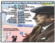 El Tano Yea: se cumplen 52 años del vil asesinato de Pablo Neruda