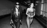 Lenny Kravitz sorprendió al subir a cantar con Dua Lipa en Nueva York