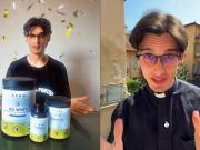 Polémica por un sacerdote influencer: promocionó un producto y generó una ola de críticas