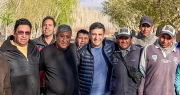 ¿Reconciliación con el PJ?: Castañeda le abrió las puertas de su casa a Andino