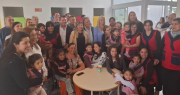 Orrego visitó Calingasta e inauguró un nuevo Centro de Desarrollo Infantil