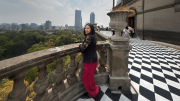 Orgullo Unifranz: La estudiante de Periodismo Mayte Puña destacó en México
