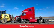 Accidente de tránsito en Ruta Nacional N°3-Sector Río Coile
