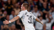 Mastantuono hizo su primer gol en el Real Madrid que ganó 4-1
