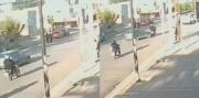 Lo chocaron, se le prendió fuego la moto y ahora pelea por su vida en Neuquén: buscan al responsable