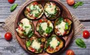 Minipizzas de vegetales al microondas: rápido, saludable y con pocos ingredientes