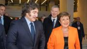 Javier Milei cara a cara con Georgieva: reunión clave con el FMI en Washington