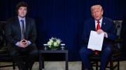 Trump se reúne con Milei y le da su apoyo total para la reelección