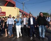 Rossana Chahla destacó la historia y la cultura tucumana durante la caminata por la Batalla de Tucumán
