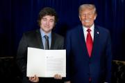 Milei celebró la ayuda de Trump: Juntos construiremos un camino de estabilidad, prosperidad y libertad