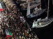 Flotilla de ayuda con destino a la Franja de Gaza afirma estar bajo ataque con drones