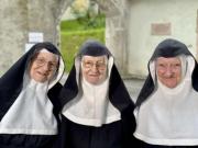 Tres monjas octogenarias se fugaron del geriátrico y ahora son okupas en su antiguo monasterio