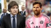 Milei buscó la foto con Messi, pero el crack lo evitó