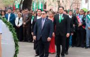 Fiscal General rinde homenaje a Santa Cruz en sus 215 años de gesta libertaria