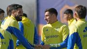 Boca sin Cavani: Miguel Ángel Russo repetiría el doble 9 con Merentiel y Milton Giménez
