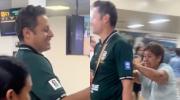 Insultan y empujan a Edman Lara en el aeropuerto Viru Viru