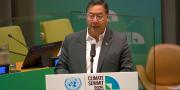 Arce revela en la ONU que Bolivia sentó las bases para acceder a financiamiento climático con programa en Charagua