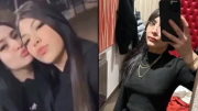 Este es el último video de las chicas cuando se subieron a una camioneta que fue incendiada