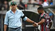 Tras ser eliminado por Lanús el técnico de Fluminense renunció y cargó contra sus hinchas: “No entienden nada”