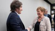 Kristalina Georgieva aseguró que Argentina “está yendo en la dirección correcta”