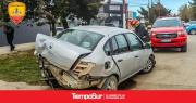 Colisión dejó importantes daños materiales