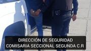 Detienen a un prófugo en Yrigoyen y Juan B. Justo