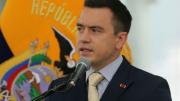 Noboa denuncia