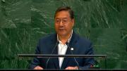 Luis Arce en la ONU alerta sobre el riesgo de una ‘tercera guerra mundial de nuevo tipo’