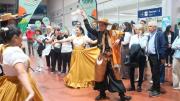 Tucumán recibió con música, danza y mucho sabor local al primer vuelo de Copa Airlines