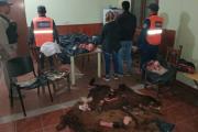 Atraparon a una pareja santafesina con carne y cueros de origen ilícito
