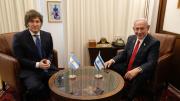 Milei cierra su visita a Nueva York con una reunión con Netanyahu