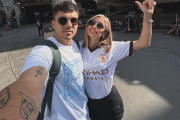 El romántico cruce entre Morena Beltrán y Blondel tras su regreso en Boca: “te amo…”