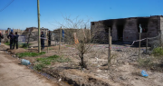 El enojo de la familia víctima del incendio en 25 de Mayo: “Hay gente que se aprovecha de la desgracia”