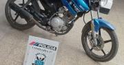 Una moto robada en Rawson fue recuperada en Caucete: estaba abandonada
